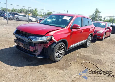 2017 Mitsubishi Outlander Se from USA, damaged, VIN JA4AZ3A36HZ021652